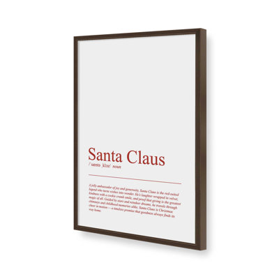 «Simply Santa», reproduction d'art
