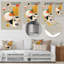 Minimal Bauhaus Dimensions III - Décoration murale géométrique moderne en métal-707316968