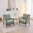 Accent Chair With Turned Wood And Solid Frame-1112785279