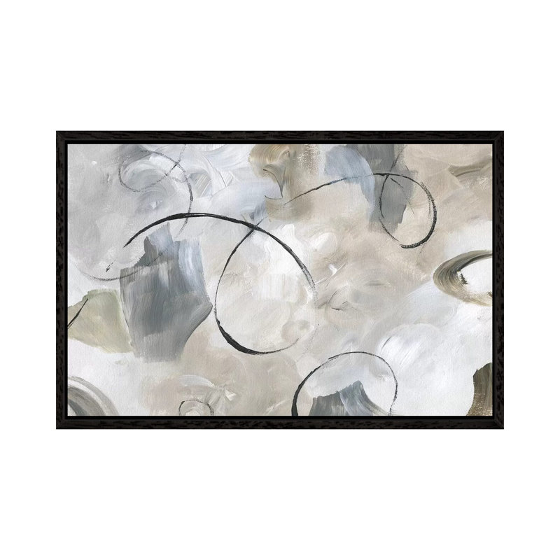 Crescendo - Painting on Canvas, Black Framed, 101.6 cm H x 66.04 cm W