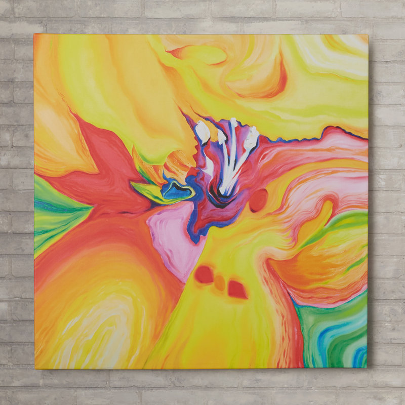 «Secret Life of Lily», reproduction d'art sur toile, H 14 po x l 14 po, Toile tendue