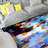 Always On My Mind Washable Colourful Abstract Art Area Rug size 8'x10' with Non-Slipping Backing
