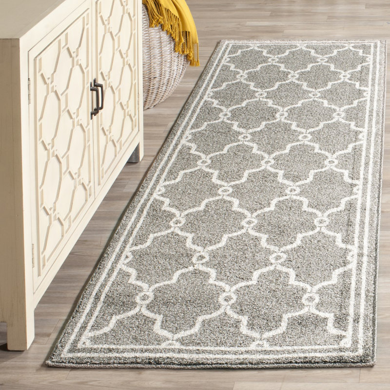 Clodfelter Performance Geometric Rug, Runner 2'3" x 7'