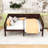Cladinoro Wood Daybed with Slats-543360661-543360618