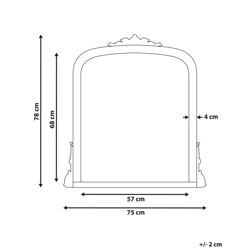 Antu Metal Novelty Mirror
