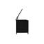 Rebrilliant Tackitt 150cm W Water Resistant Metal Deck Box in Black