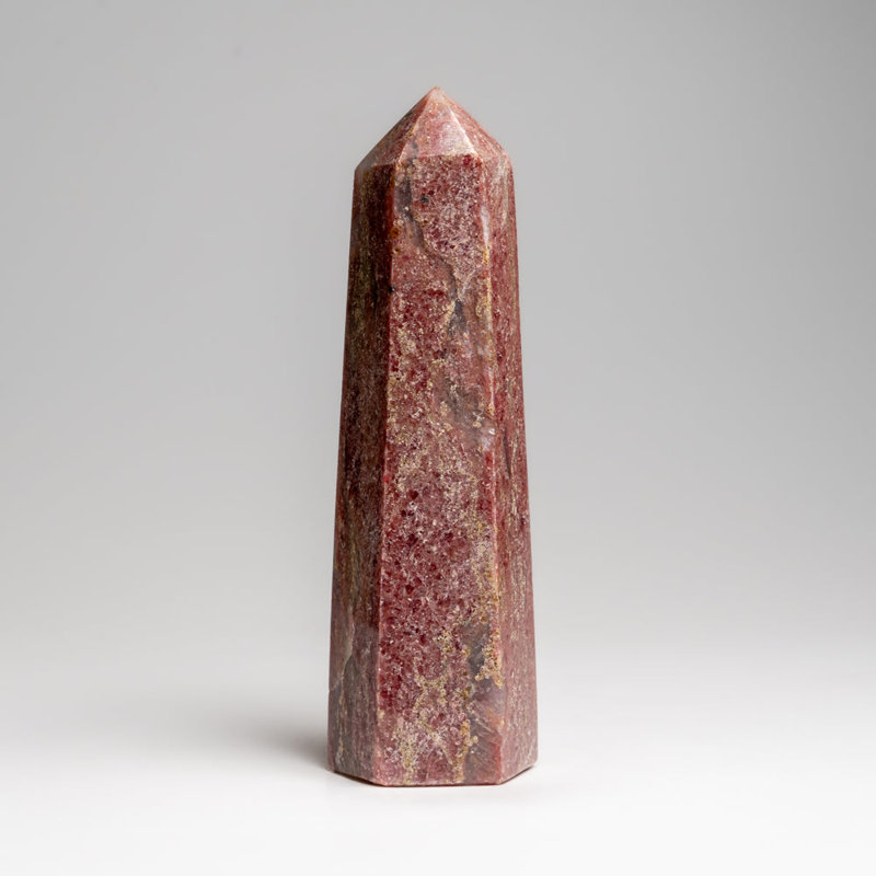 Genuine Polished Imperial Rhodonite Point (1.4 Lbs)