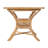 Beachwood 34.25 in. W Square Rattan Dining Table