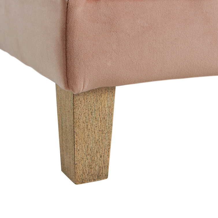 Gloria Velvet Storage Ottoman