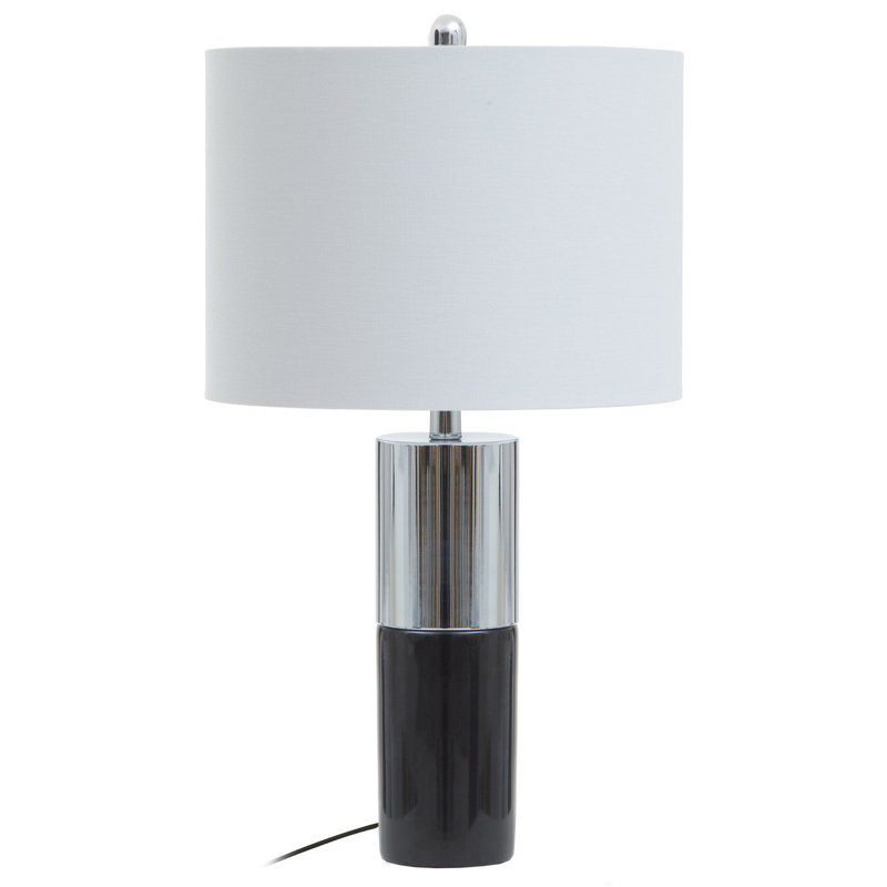 Aker Table Lamp, Silver