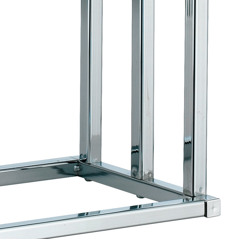 Cavazos 3 Freestanding Towel Rack, Silver
