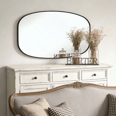 Miroir de salle de bain ovale