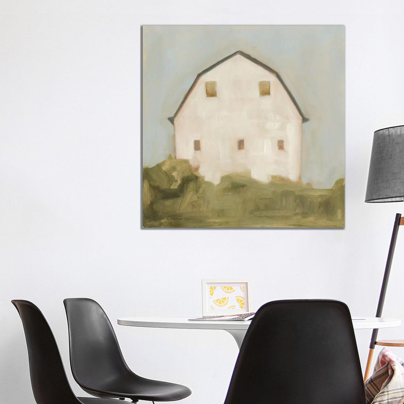 Serene Barn III 1 Piece Wrapped Canvas Painting, 93.98 cm H x 93.98 cm W x 3.175 cm D