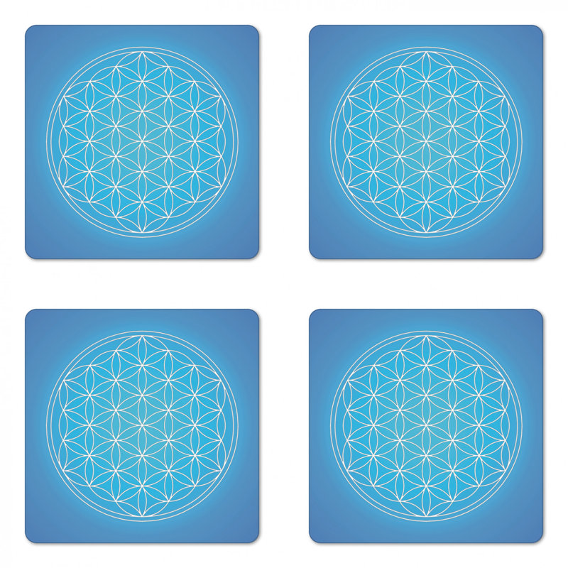 Square 4 Piece Coaster Set