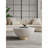 Anderson Sintered Stone Top Upholstered Coffee Table In Cream-237189660