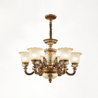 European Retro Style Chandelier Light