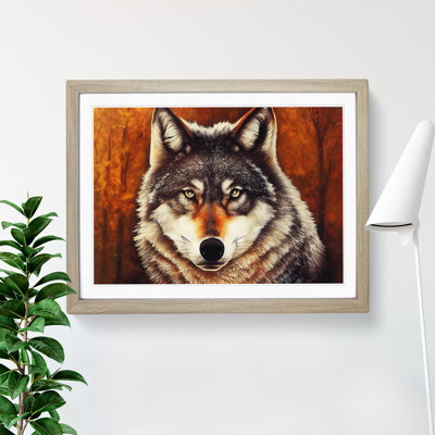 Classic Wolf - Framed Print