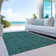 Flitwick Washable Floral Indoor / Outdoor Rug