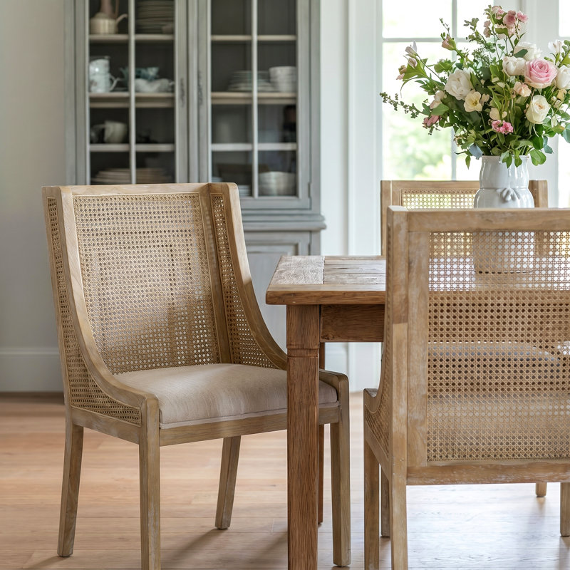 Chaise d'appoint Ireion Audri, Beige/Natural
