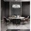 10 - Light Unique / Statement Geometric LED Chandelier with Crystal Accents