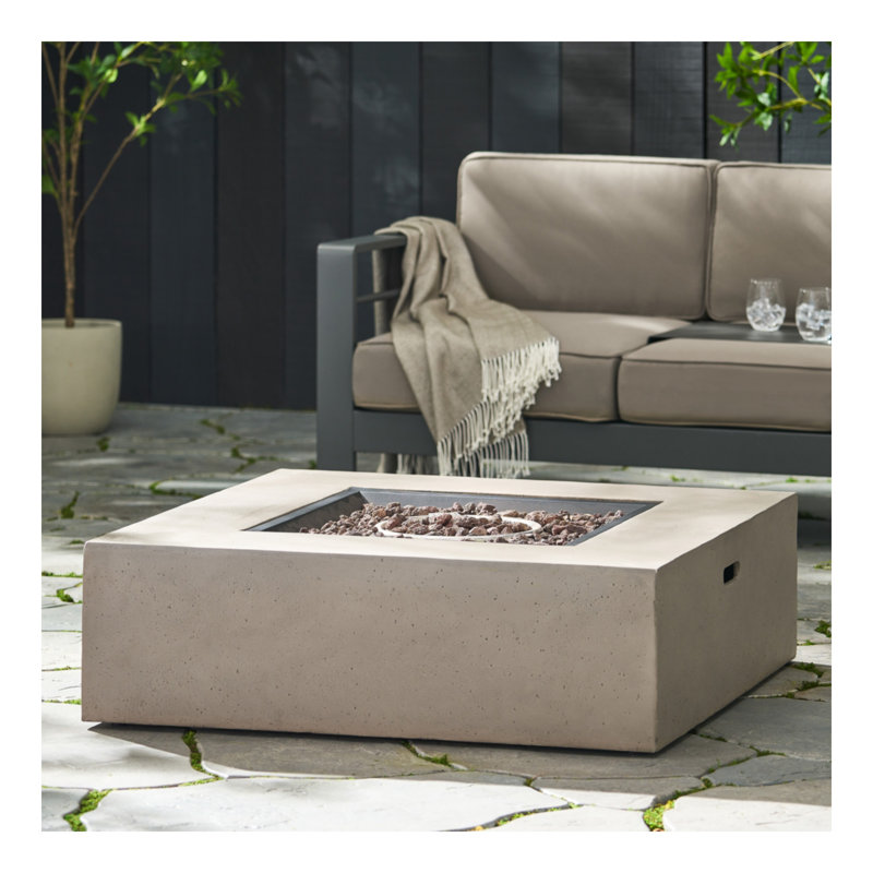 Réservoir de table d'extérieur 50 000 BTU, Gris clair