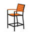 Chaise avec accoudoirs de comptoir POLYWOOD Euro-9705789-9705804