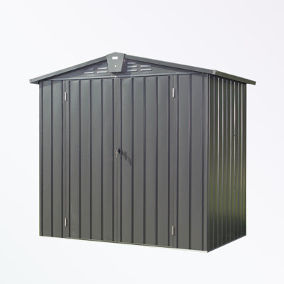 Remise de rangement en métal