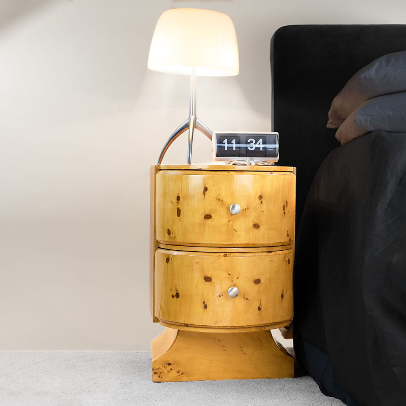 Hentz 50cm W Bedside Table
