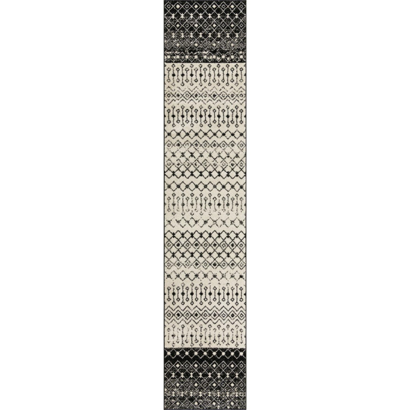 Abstract Indoor Rug, Runner 3'3" x 16'5"