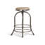 Adjustable Patio Bar Stool with Sunbrella Fabric Cushion