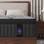 Matelas hybride mi-ferme 14 po dans une boîte avec support à ressorts ensachés en mousse viscoélastique gélifiée-2094936413-2094936410