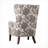 Living Room Relaxing Accent Seating Single Wing Chair Solid Wood Frame High Density Foam Cushion