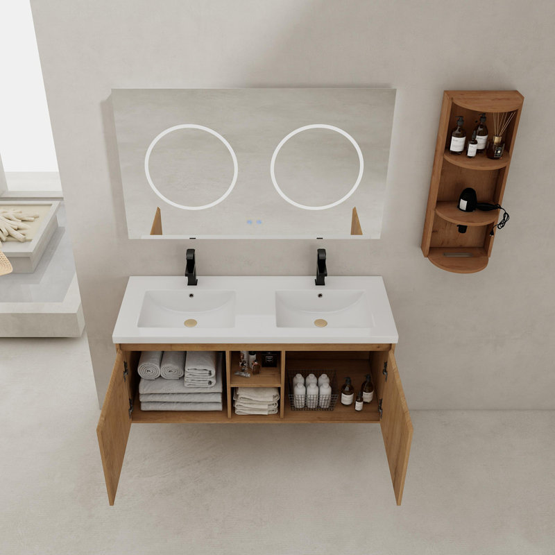 Wall-Mounted Bathroom Vanity