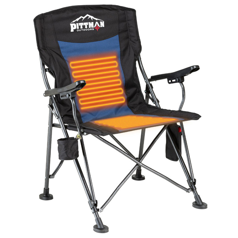 Chaise de camping chauffante Ppi-HEAT_CHR Pittman
