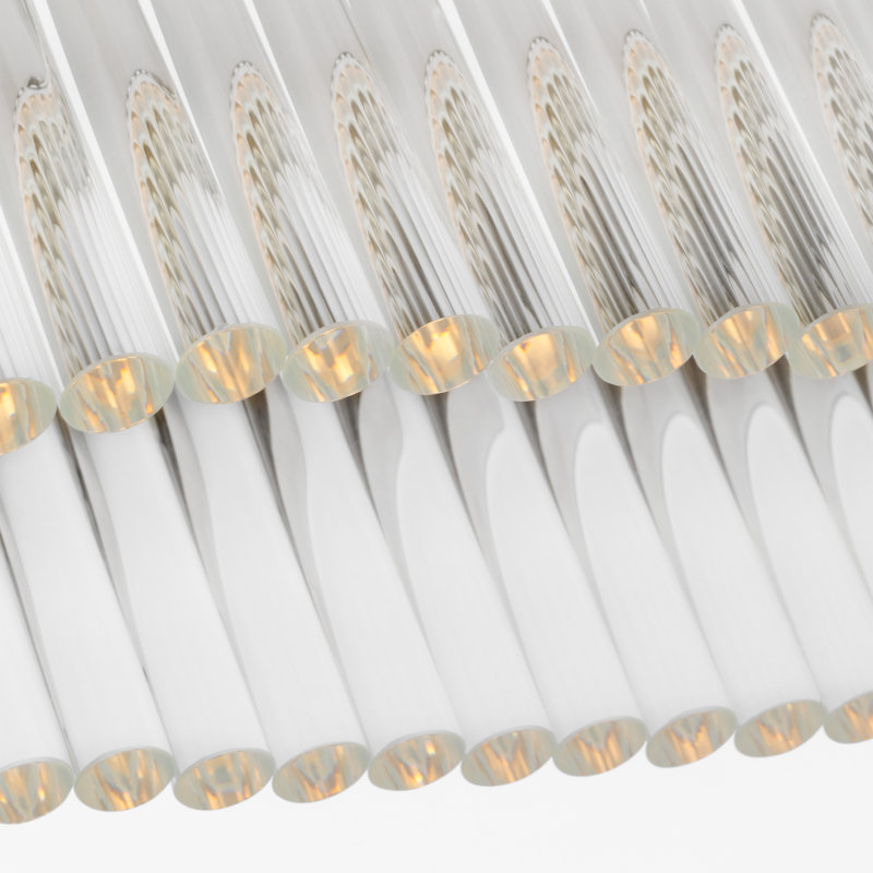 Menil 5 - Light LED Bath Bar by Marie Flanigan, Polished Nickel