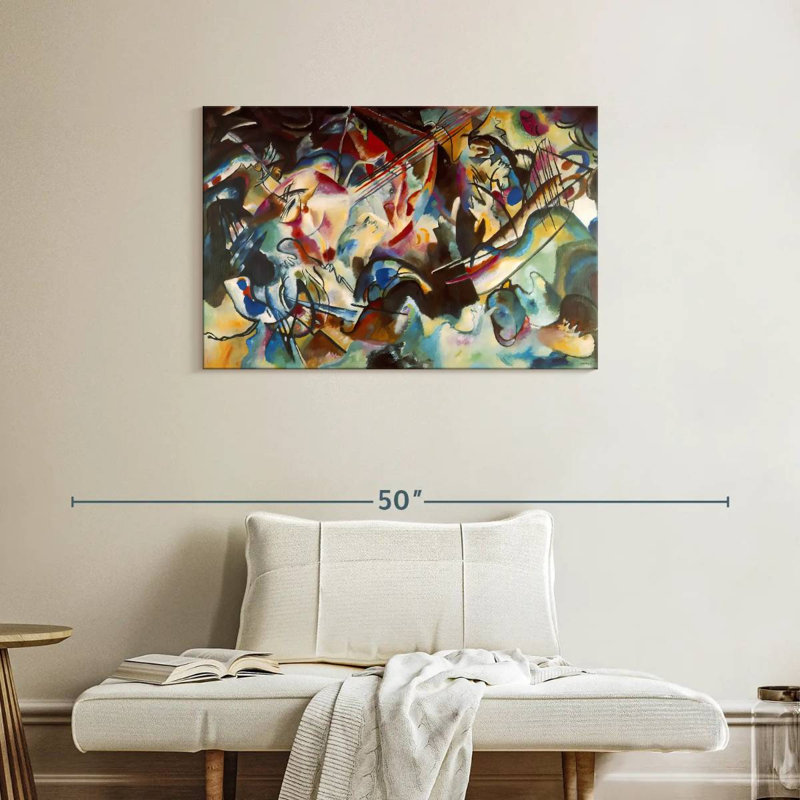 Composition VI, 24" H x 36" W