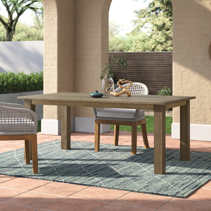 Vienna Outdoor Dining Table, 72" L x 39" W