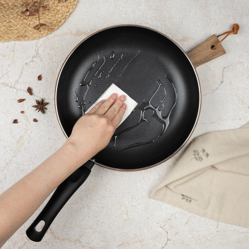 Non-Stick Frying Pan, Matte Black