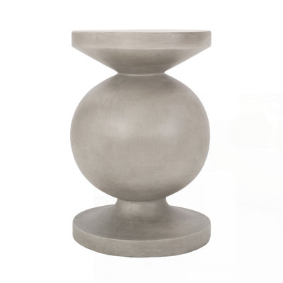 Outdoor Lightweight Concrete Side Table