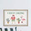 Merry Beachy Christmas - Single Picture Frame Painting-1042095664