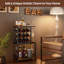 9 Bottle Standard Wine Bottle & Glass Rack