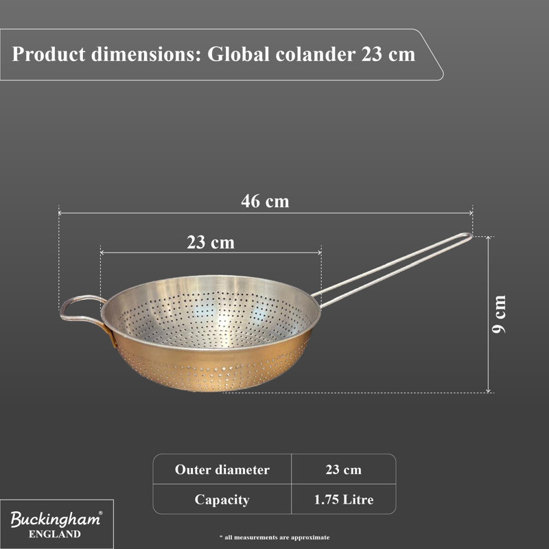 Buckingham Stainless Steel Colander