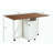 Foldable dining table