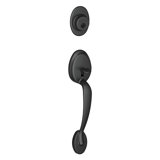 Exterior Portion Handleset and Deadbolt (Interior Portion Sold Separately)