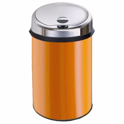 Ladson Steel Motion Sensor Kitchen Trash Can