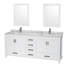 Sheffield 79" Double Bathroom Vanity Base Only-31336916