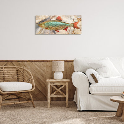 Art mural rétro sur toile par Alonzo Saunders