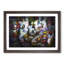 Multi-Coloured Wall Graffiti - Picture Frame Painting Print-55581026-55581025