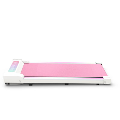 Machine d'exercice portative 2 en 1 avec affichage à DEL multifonctionnel et poignée télécommandée Moteur amélioré de 2,5 ch, coussin de marche à 5 5 h / 2 à double absorption des chocs 5 couches