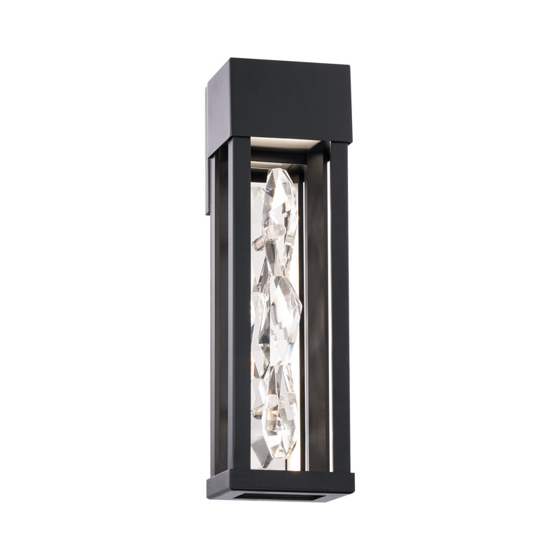 Polar LED Outdoor Flush Mount, 16" H x 4.63" W x 4.25" D, 21 W